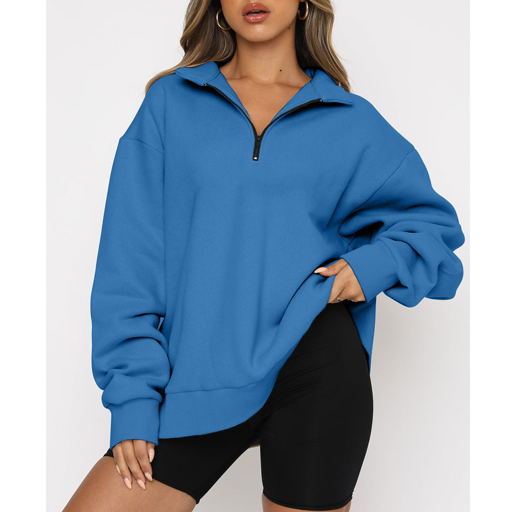 Zip-up sweatshirt