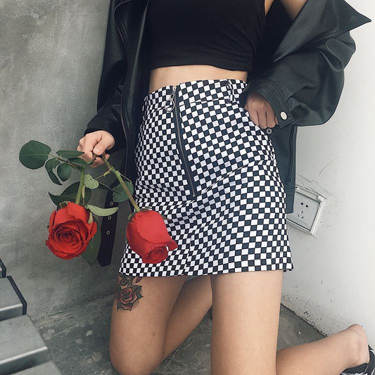 Plaid skirt