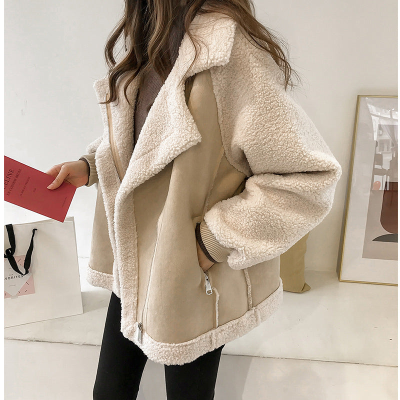 Sheepskin jacket