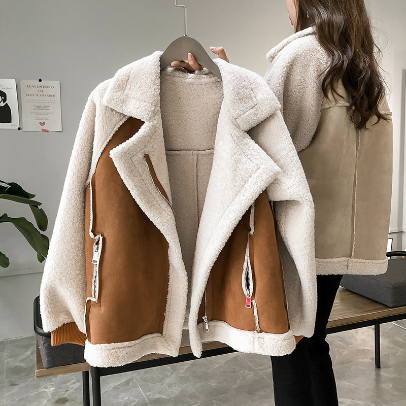 Sheepskin jacket