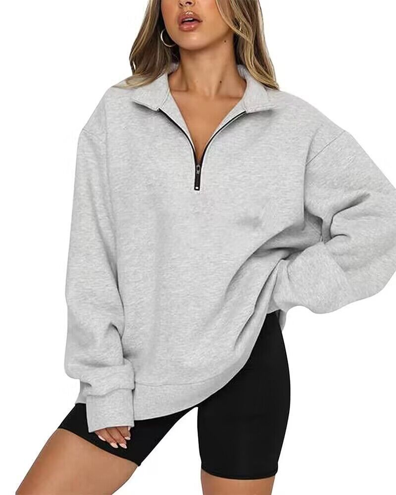 Zip-up sweatshirt