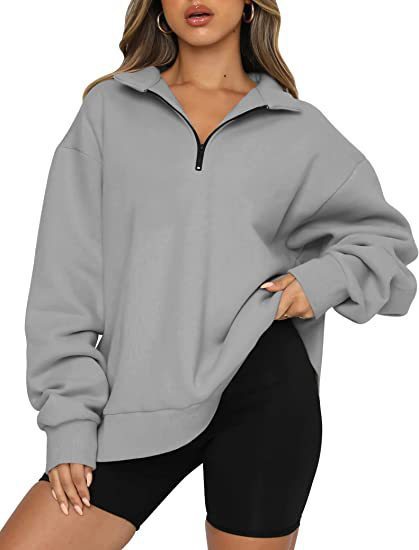 Zip-up sweatshirt