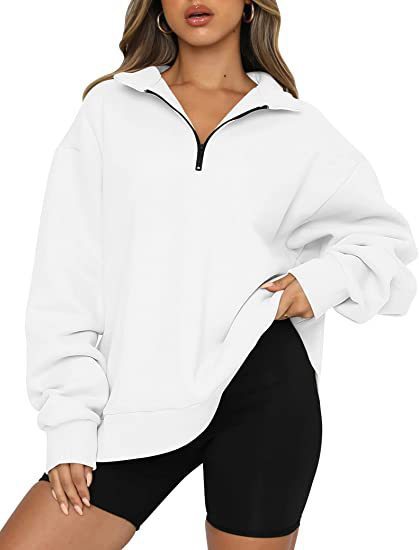 Zip-up sweatshirt